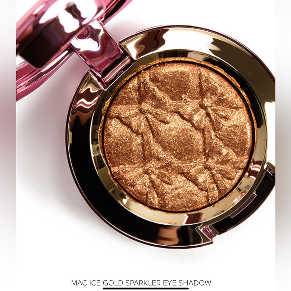MAC Cosmetics Sparkler Eyeshadow in Ice Gold - BNIB, LE Discontinued